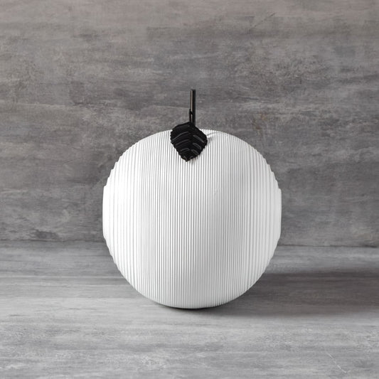 White apple showpiece for home