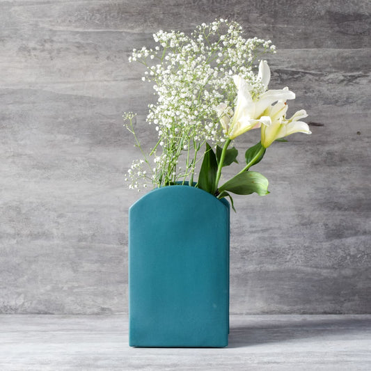 Espen Green Ceramic Vase