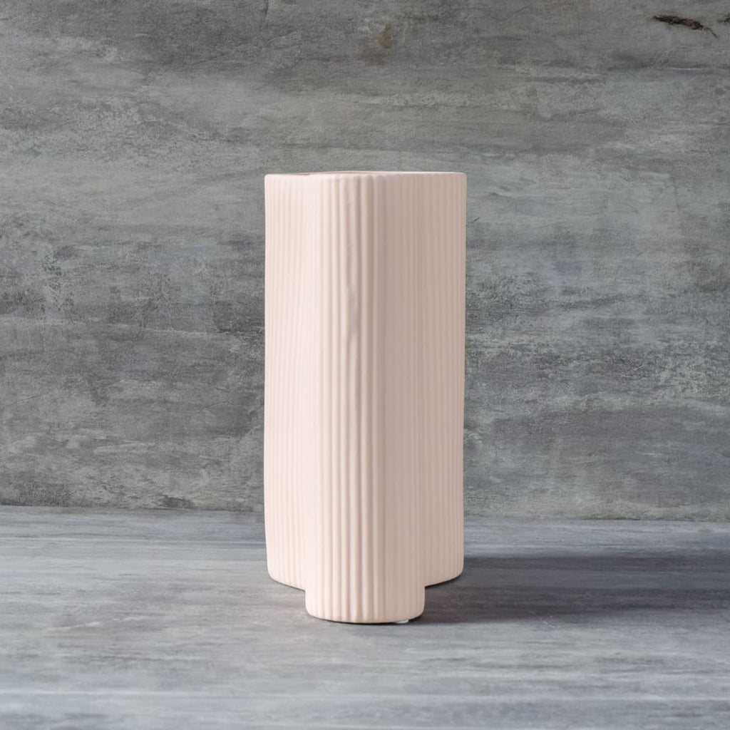 Buy Gigi Powder Pink Ceramic Vase Home Artisan
