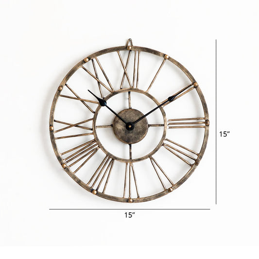 harper round clock dimensions