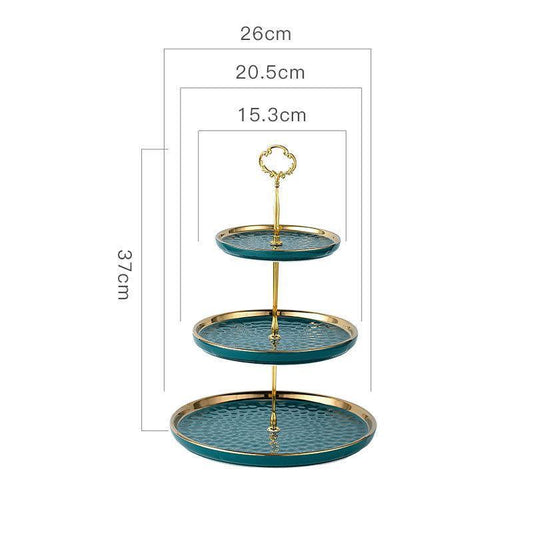 Dimension of Ring Cup Cake Stand