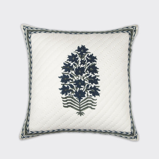 GLIMPSE BLOCK PRINTED CUSHION COVER