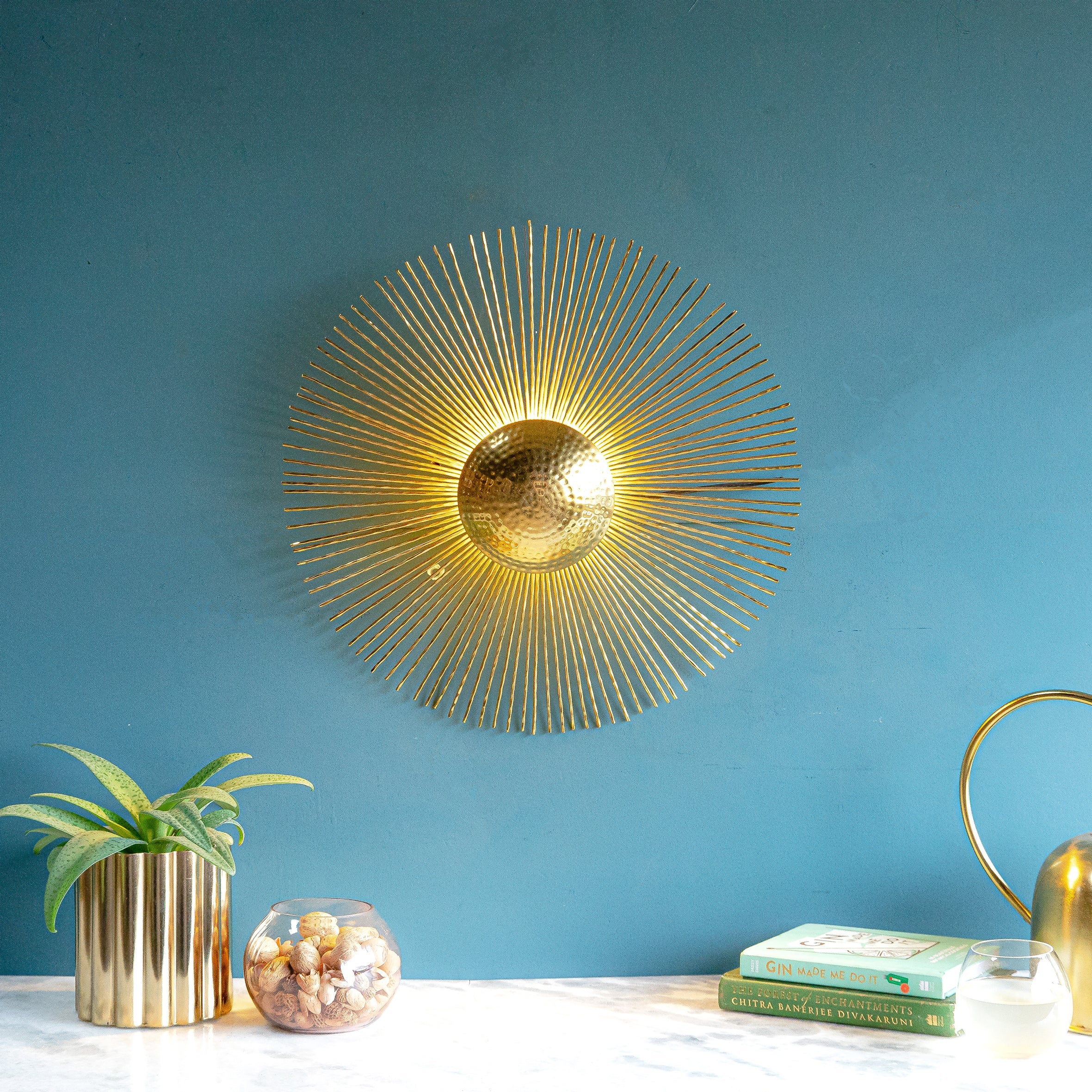 Sunburst sconce store