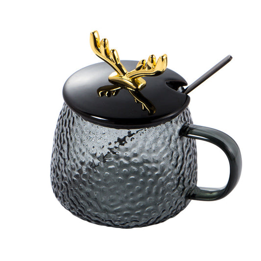 Glass Mug for Coffee and Tea