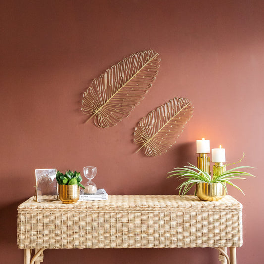 Palm Leaf Wall Décor - Set of 2