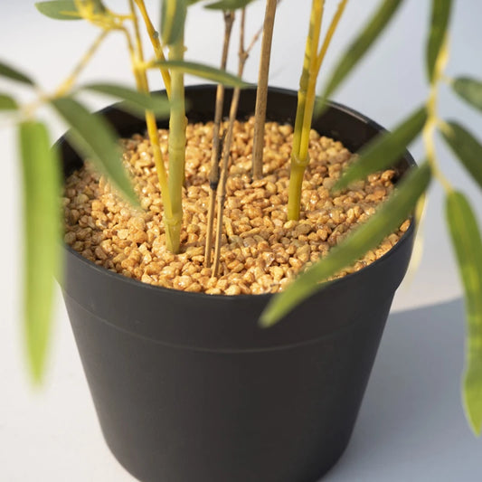Artificial Lucky Bamboo Plant with pot