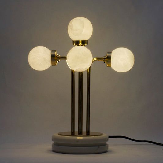 Luna table lamp with five bulbs