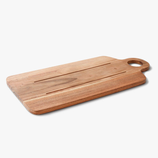 wooden chopping board for cuting vegetables and fruits
