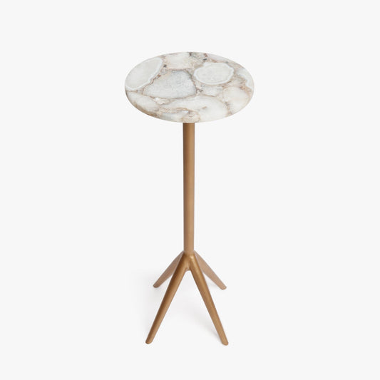 Luna Agate small accent table