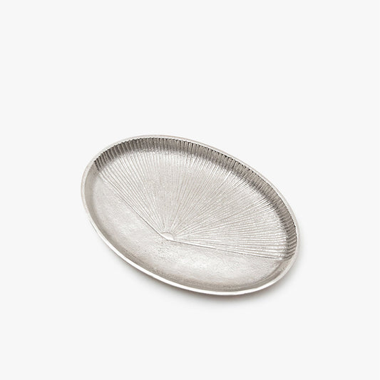 Majestic Oval Metal Tray | Decorative Tray for Coffee Table