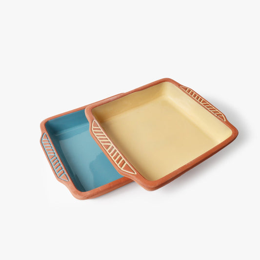 Clay trays for decor