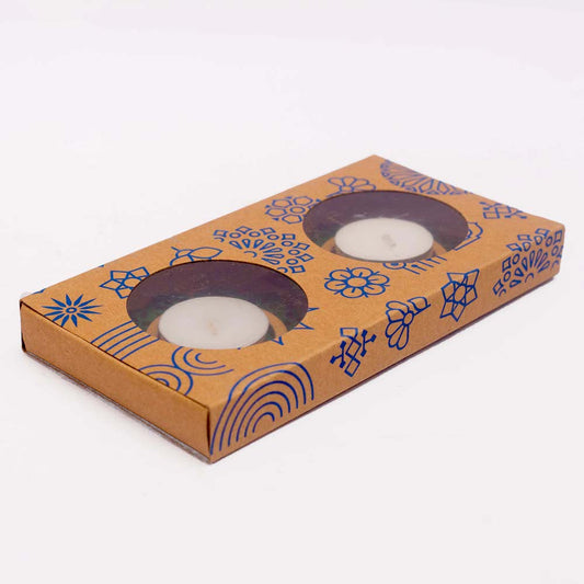 Tealight candle gift box