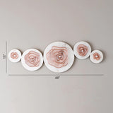 Long disk marble wall art dimensions