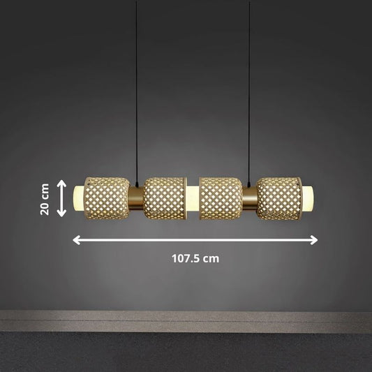 Dimensions of a bamboo hanging light