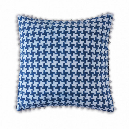 Houndstooth Printed Cushion