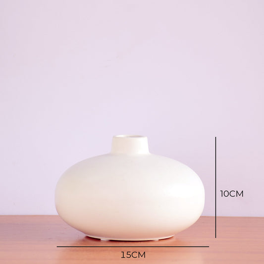 nordic white vase dimensions