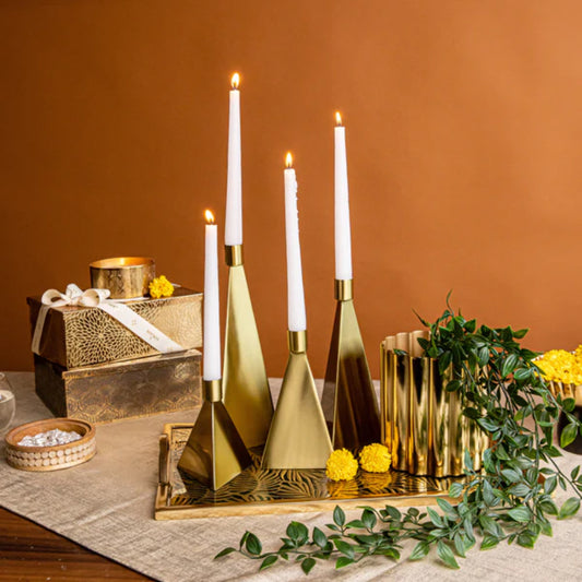 Festive decor candle stand
