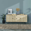 Hive Console: Eco-conscious TV Cabinet, Handmade TV Unit with storage