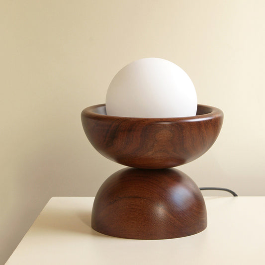 Semisos Wooden Table Lamp