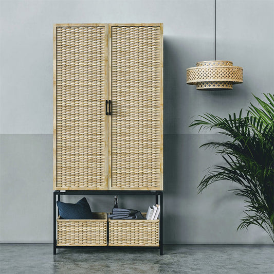 Hive Sustainable Bamboo Wardrobe Design | Smart Storage Cabinet for Eco-friendly Homes