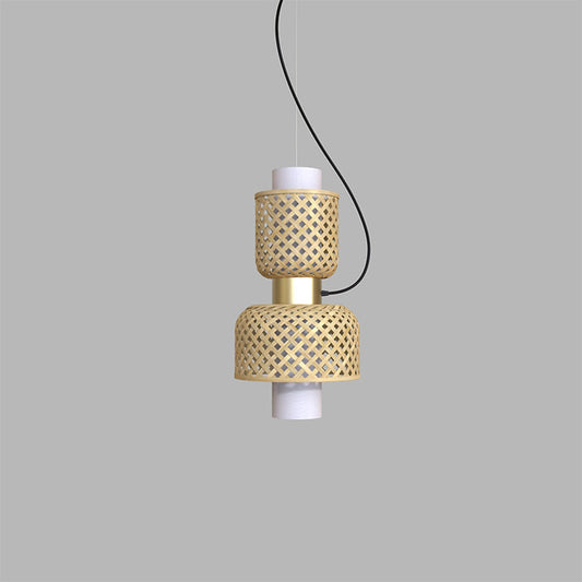 Bamboo hanging light for home