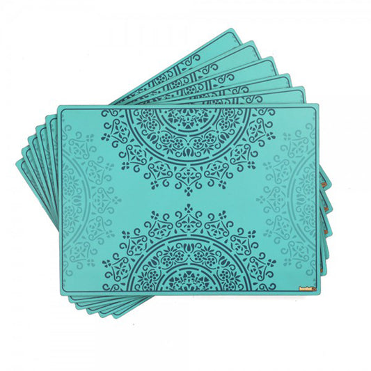 Dust teal placemat