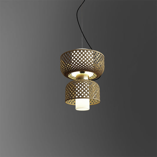 Bamboo pendant light for home