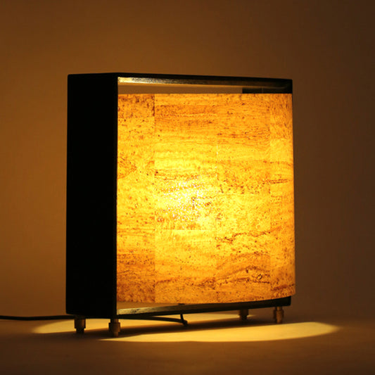 Lightwell Bedside Night Lamp | Wooden Side Table Lamp | Unique Gift Item