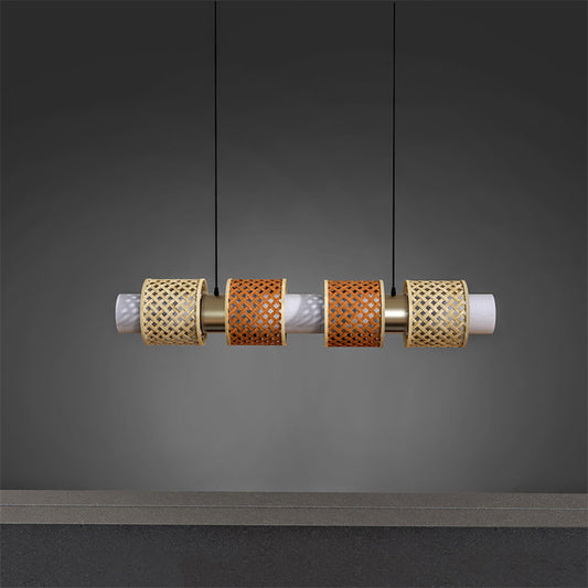 Modern Bamboo hanging light 