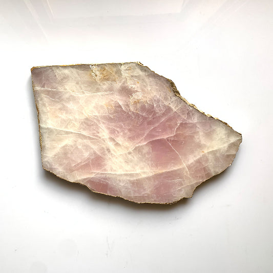 Rose Quartz Stone Platter | Agate Cheese Board | Dessert Serving Platter