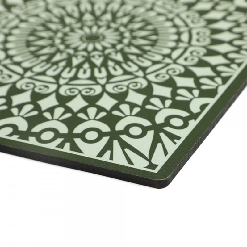 Buy Table Mats Green Table Mats Online Set of 6 Arcedior