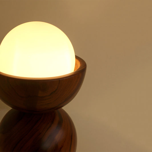 Sphera LED Wooden Lamp for Bedroom