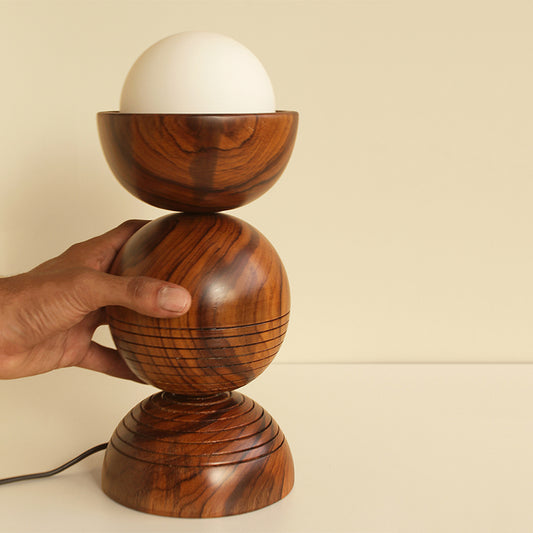 Wooden LED Table Lamp for Study