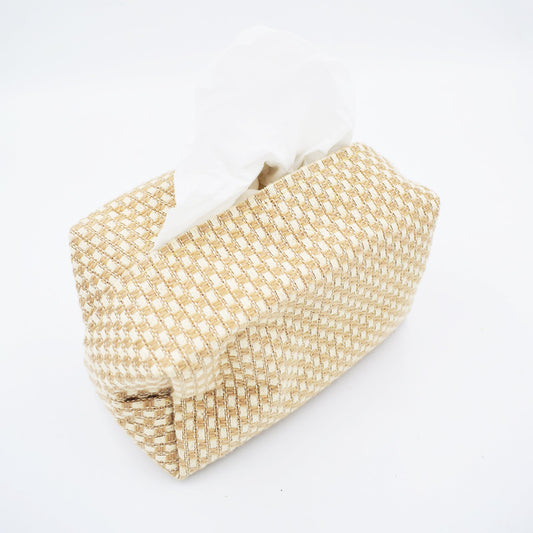 Linear Pattern Tissue Pouch/Organizer