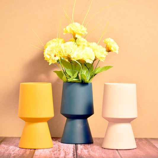 Pedestal Vase Set of 3