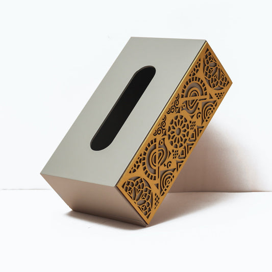 Wooden Tissue holder box 