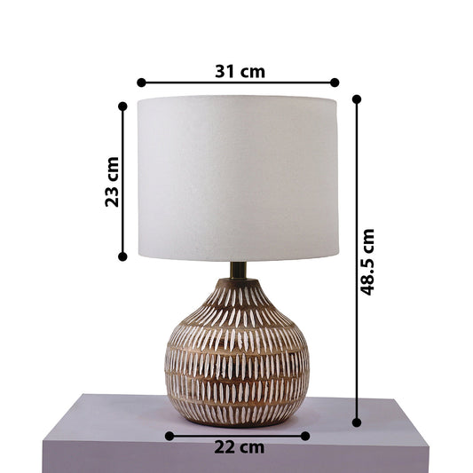 Dimension of Naybu Round Lamp