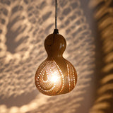 Gourd shell pendant lampshade 