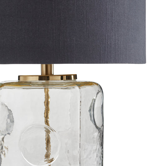 Modern Glanz Glass Lamp by Home Blitz | Glass Table Lamp | Home Decor Lighting | Gift Item