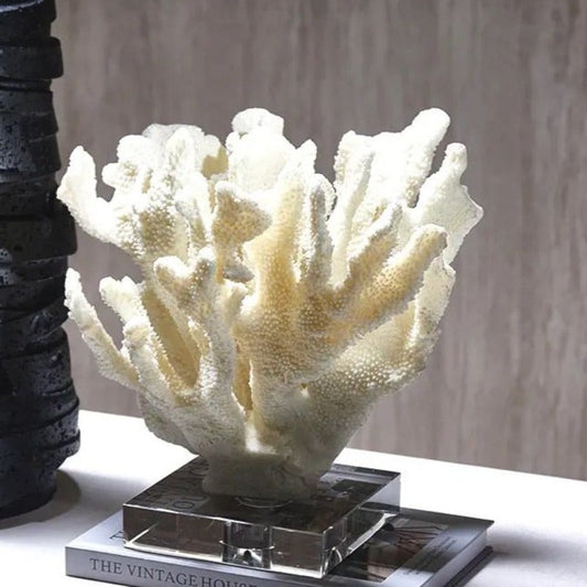 Sea Corral Decor Showpiece | Artificial Coral Statue | Home Decorative Item