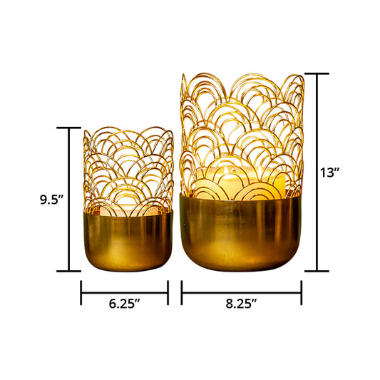 Zoia candle holders dimensions