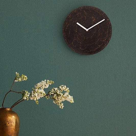 Hand-Beaten Brass Wall Clock | Modern Wall Decor | Gift Item