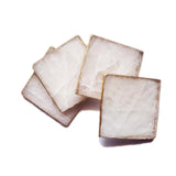 Natural marble drink coaster