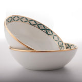 hand painted design dip bowl
