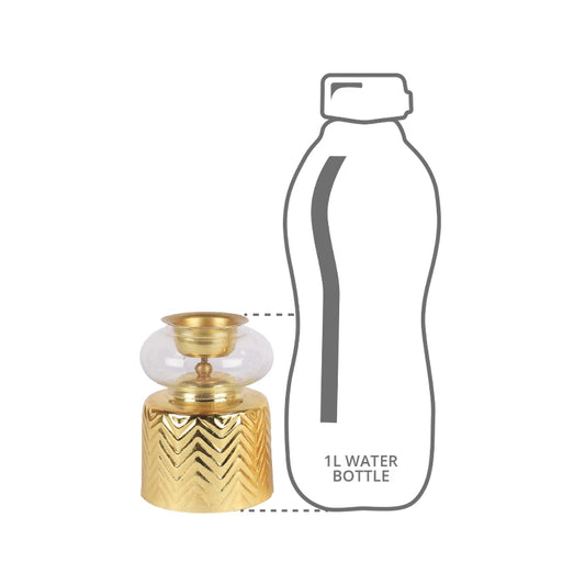 Size comparison with bottle