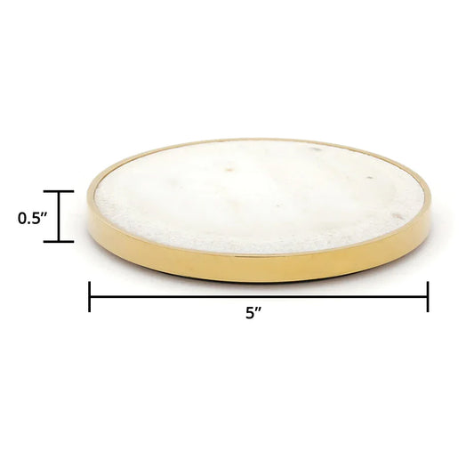 Dimensions of disc plate candle stand