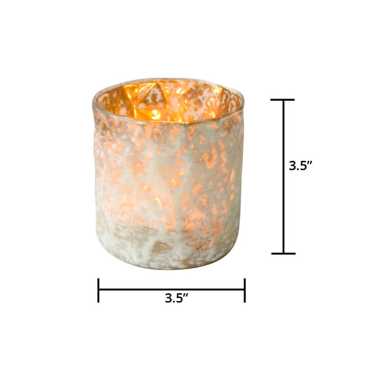 Dimensions of the cylindrical glass tea light