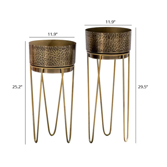 Dimensions of metal planter stand