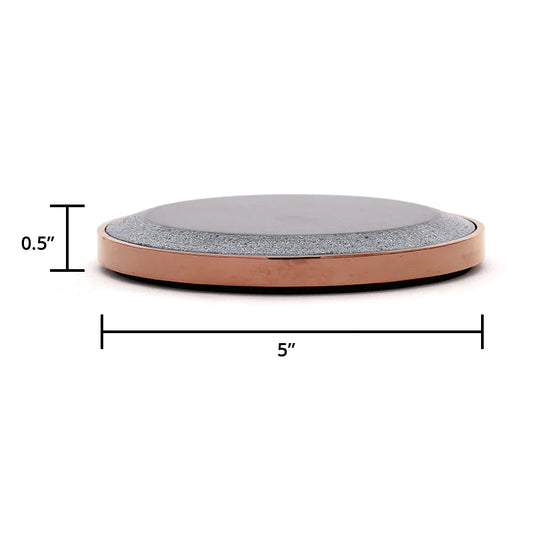 dimensions of Yin black candle stand