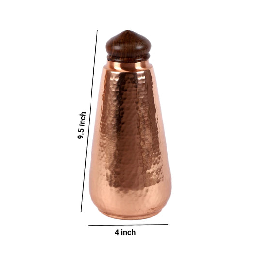 Dimensions of Copper water bottle